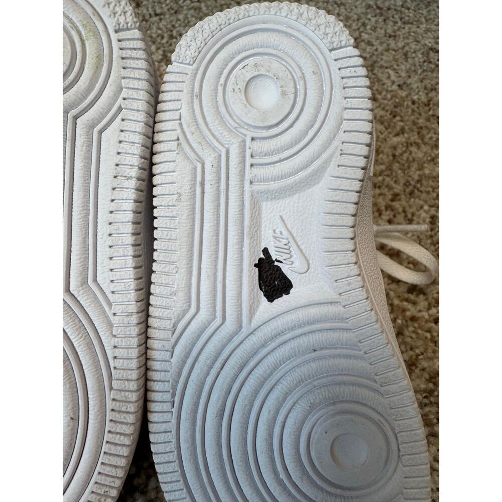 BABY/Toddler NIKE Air Force One Mid Sneaker, 8C, Lace & Velcro - Picture 7 of 8